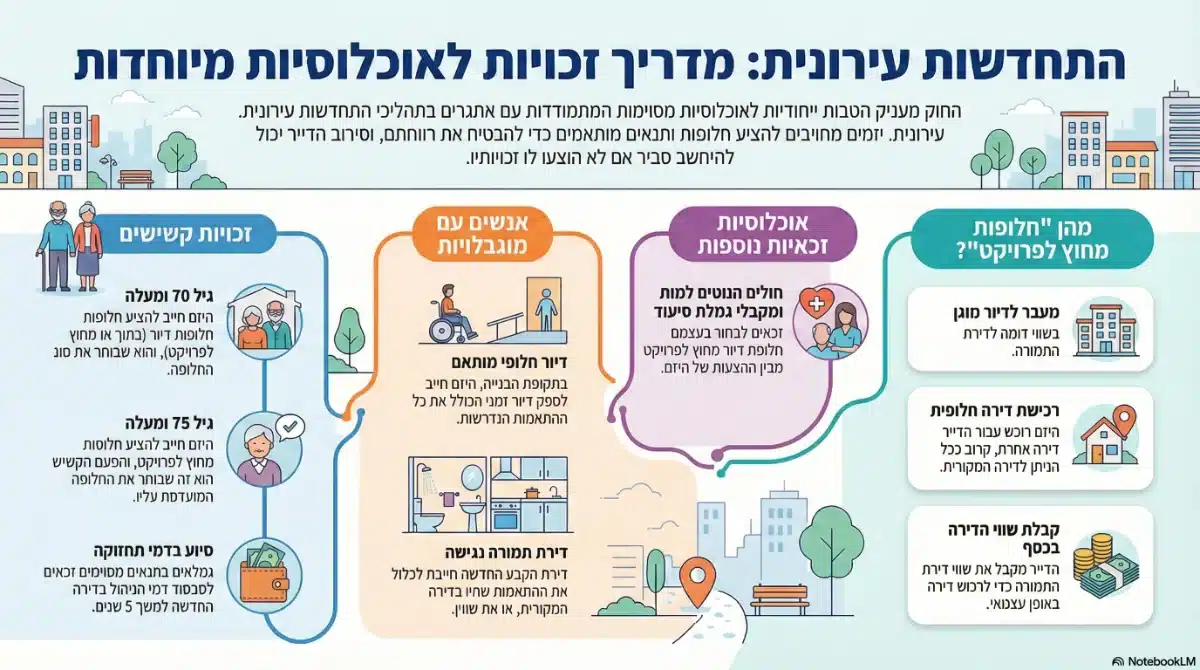 זכויות בעלי דירות קשישים בפרויקטים של תמ"א 38/2